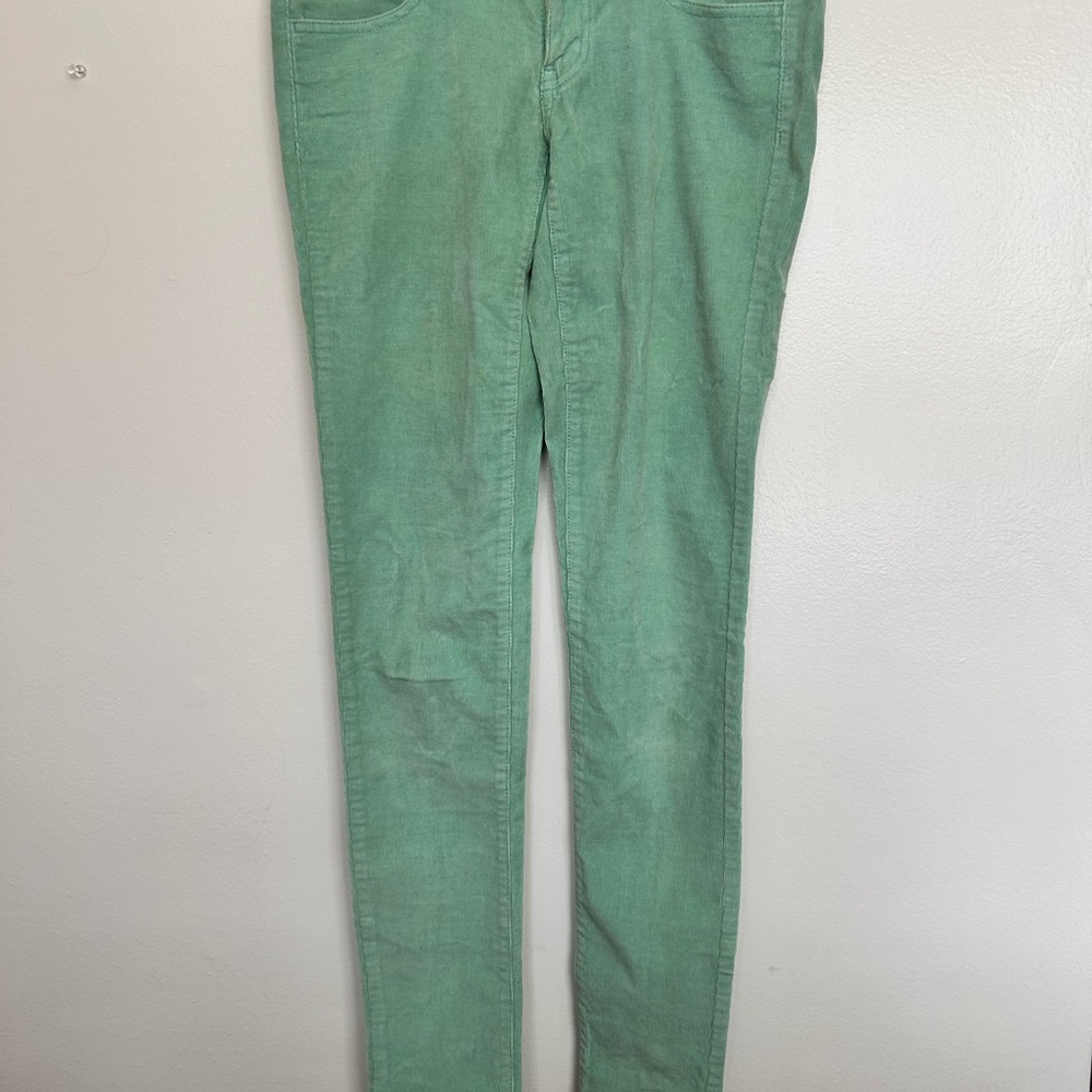 Green Skinny Jeans
